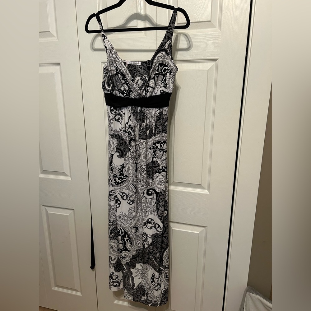 Linea Donatella Patterned Maxi Dress